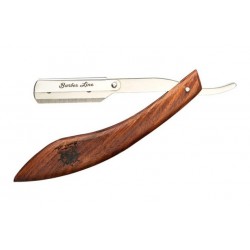 Navaja Afeitar Mango Madera Barber Line Eurostil Profesional 4930