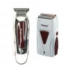 Trimmer Simil Wahl Detailer + Shaver Afeitadora Kit Barber Kemei