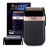 Kemei Kit Corta Pelo Trimmer Metal 1949 + Afeitadora Shaver 2024