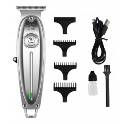 Kemei Kit Cortadora Pelo 2600 + Patillera 1949 + Afeitadora 3382