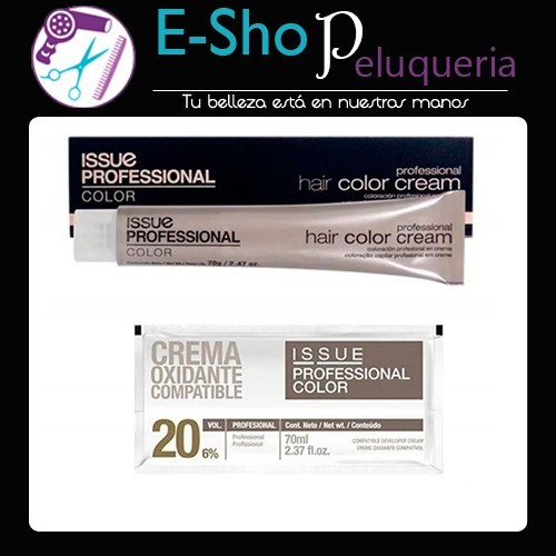 Issue Tintura Professional Color X 70gr Profesional + Oxidante