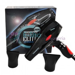 Secador de Pelo Profesional Teknikpro New Turbo Elite Plus  2800