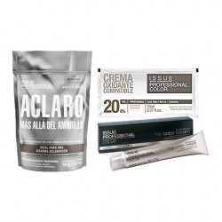 Kit 6 Tintura Issue + Polvo Decolorante White White X 700grs