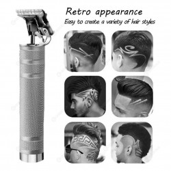 Maquina Trimmer Patillera Kemei Barber Skeleton Km-1974b