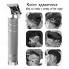 Maquina Trimmer Patillera Kemei Barber Skeleton Km-1974b