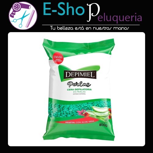 Cera Depilatoria Vegetal Aloe Vera x 800grs