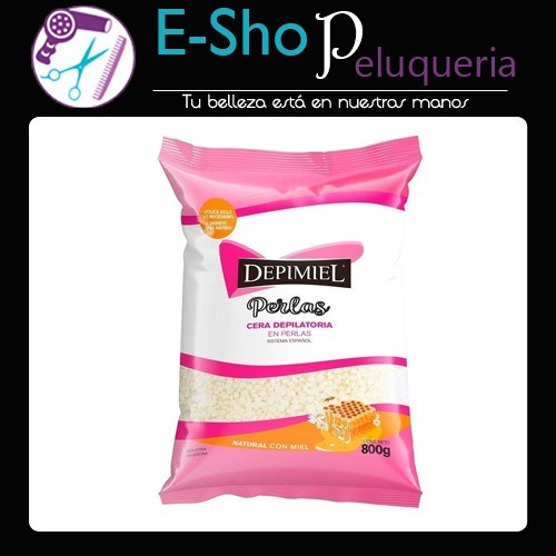 Cera Depilatoria Depimiel Sistema Español Natural x 800grs