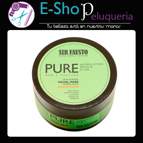 Sir Fausto Pure Máscara Facial Purificante Detox X 100ml