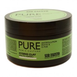 Sir Fausto Pure Hybrid Clay Cera Detox Efecto Áspero 100ml