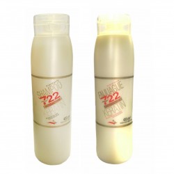 Kit Shampoo + Enjuague Keratina Pelo Dañado Reparación 722
