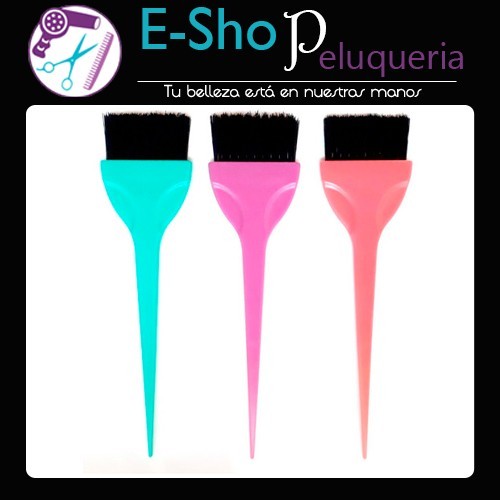 Pincel Tintura Grande Peluqueria Kit X 3 Unidades Eurostil
