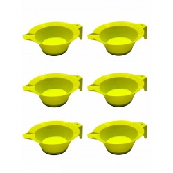 Bols Graduado Con Asa Peluqueria Tintura 250cc Kit X6 Unidades