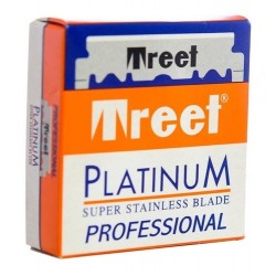 Navaja Afeitar Mango Madera Barber Line Eurostil Profesional + 100 Hojas Treet