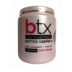 Máscara cabellos dañados, secos Post alisados Post tinturas 1000ml Tonaleg