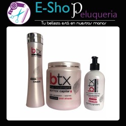 Shampoo + Mascara Capilar x 1000ml + Crema Kit Para Peinar Post Alisado Tonaleg