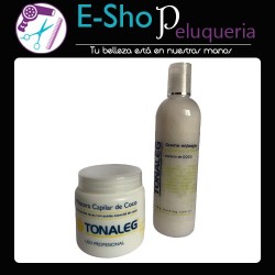 Kit Crema de Enjuague Coco 300ml + Mascara Capilar De Coco 270ml Tonaleg