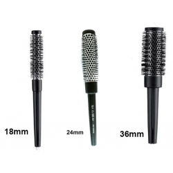 Kit Cepillo Termico Ceramico Pua Nylon 18mm+24mm+36mm EuroStil