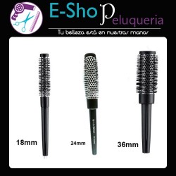 Kit Cepillo Termico Ceramico Pua Nylon 18mm+24mm+36mm EuroStil