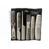 Set Peines Profesionales Eurostil x6 (Blanco)