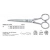 Tijera de Pelo Estandar KIEPE. Profesional 6.5" Cod 278