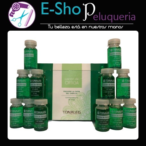 Locion de Ortiga 12 ampollas x15ml Tonaleg