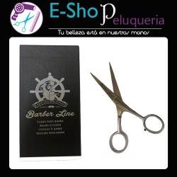 Tijera Barber Line 4,6" Tijera Para Barba Codigo 6281. Eurostil