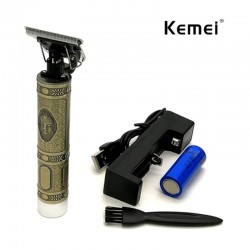 Maquina Trimmer Patillera de Corte Kemei 1974C