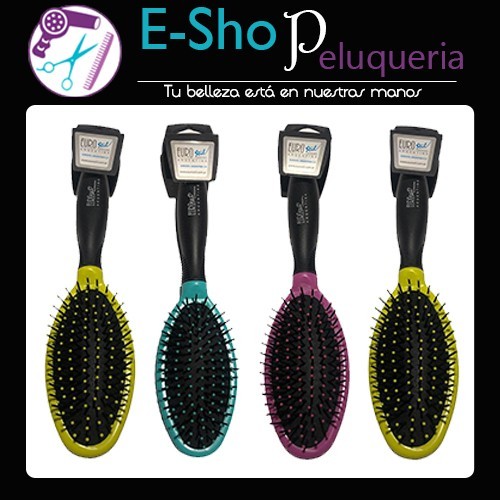 Cepillo Neumatico Oval Pua Bola Kit X4 Eurostil Cod 50340