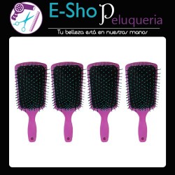 Cepillo Fuelle Rectangular Grande Eurostil Kit X4 Cod 50156