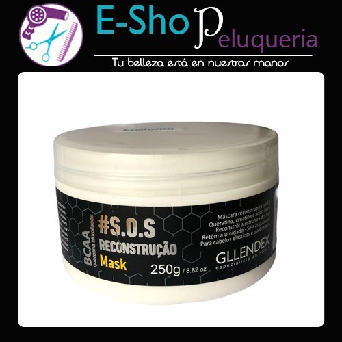 Mascara S.O.S Reconstruccion Gllendex x300ml BCAA