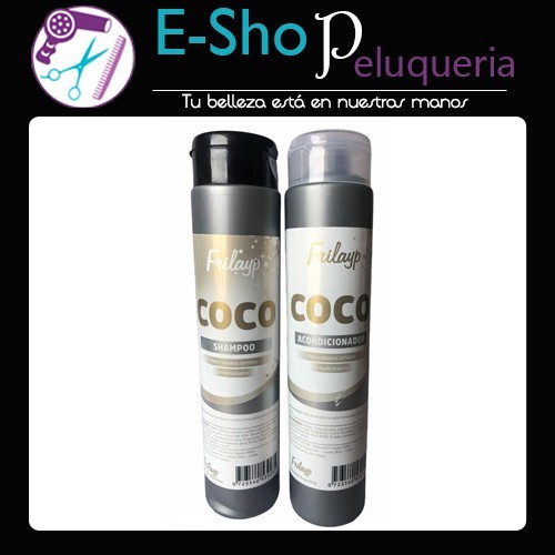 Kit Shampoo & Acondicionador COCO Para Cabellos Teñidos Frilayp