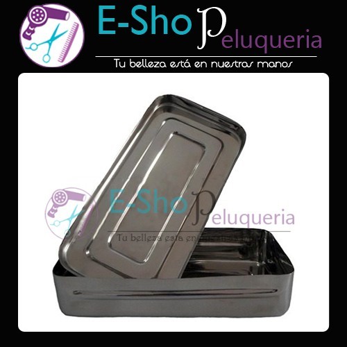 Caja de Acero Inoxidable 20 x 10 x 4 cms