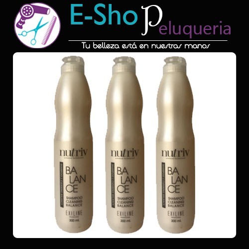 Shampoo Silver BioCell Therapy Exiline 250ml Kit x3