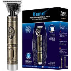 Maquina Patillera Trimmer Kemei Km-1974a Buda Profesional