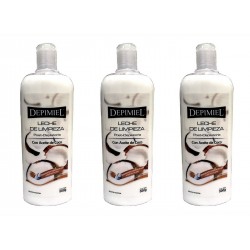 Leche Limpieza Post Depilacion X500ml Depimiel X 3 Unidades