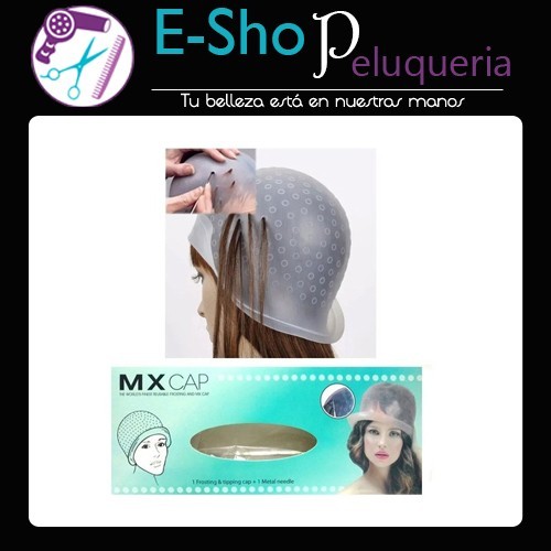 Gorro Mx Cap Siliconado Tintura Claritos Mechas