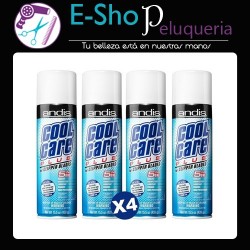 Kit 4 Lubricantes Cool Care Plus 5 En 1 Andis Spray