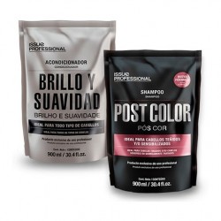 Kit Shampoo Post Color + Enjuague Issue Profesional Pelo 900ml