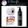 Kit Hojas De Afeitar Treet X 100u + Rollo Papel Cuello + Gel Transparente Saloon In