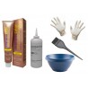 Kit Para Coloracion Tintura Pincel Bols Guantes Exiline