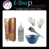 Kit Para Coloracion Tintura Pincel Bols Guantes Exiline