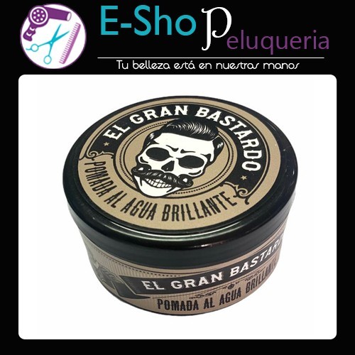 Pomada Para El Pelo Al Agua Brillante El Gran Bastardo X120g