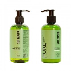Kit Antipollution D-tox: Shampoo + Balm Sir Fausto Pure