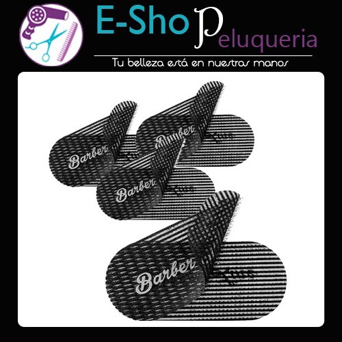 Barber Line Separadores De Cabello Velcro Kit X2 Paquetes Barber