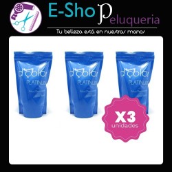 Polvo Decolorante Platinum X700grs Blanco Extra Rapido Kit X3U