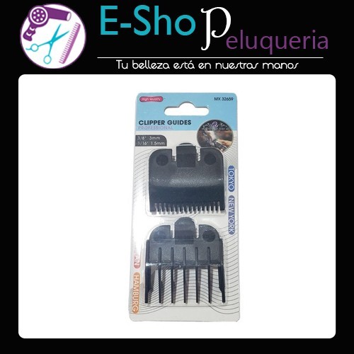 Kit Alzas Peines Barbería Fade 0,5 (1,5 Mm) 1,5 (4,5mm)