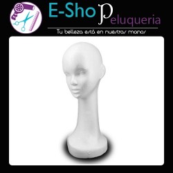 Cabeza De Practica Larga Apoya Pelucas De Telgopor