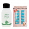 Kit Removedor Meline Esmalte Semipermanente + Broches Capuchones x 10u