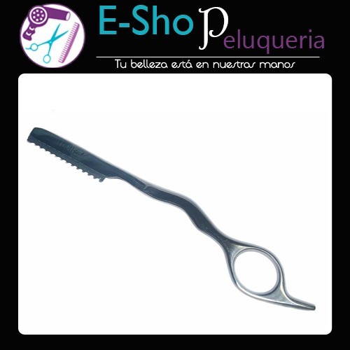 Navaja de Acero Inoxidable de Corte con protector de Cuchilla Eurostil