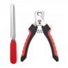 Alicate Corta Uñas Mediano 13 Cm + Lima Mascotas